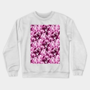 Ripple water surface pink Crewneck Sweatshirt